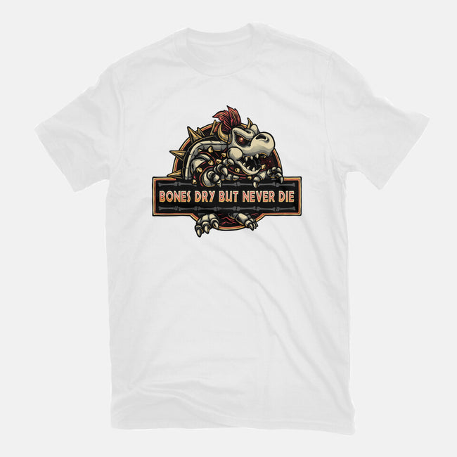 Bones Dry But Never Die-Mens-Premium-Tee-glitchygorilla