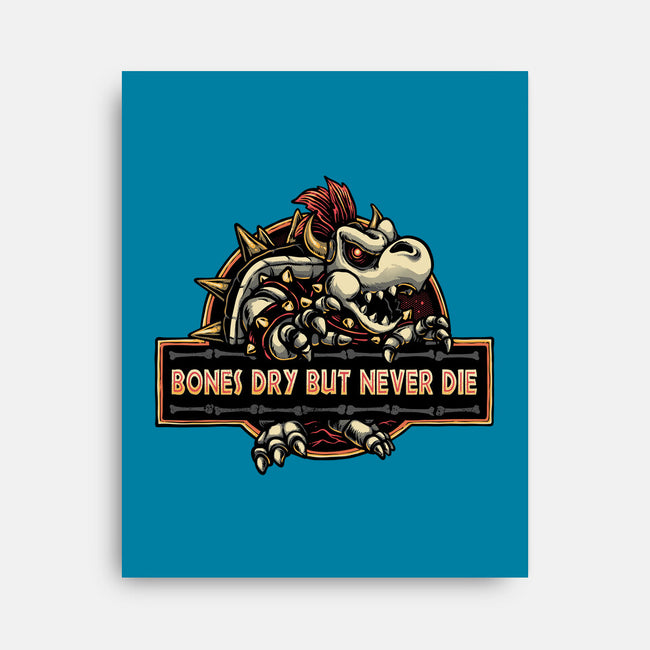 Bones Dry But Never Die-None-Stretched-Canvas-glitchygorilla