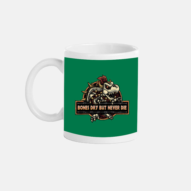 Bones Dry But Never Die-None-Mug-Drinkware-glitchygorilla