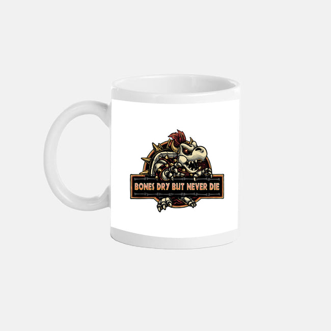 Bones Dry But Never Die-None-Mug-Drinkware-glitchygorilla