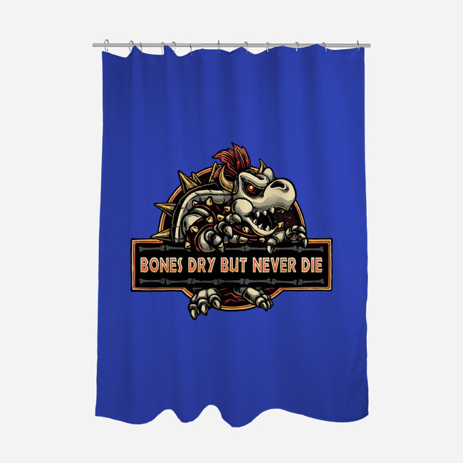 Bones Dry But Never Die-None-Polyester-Shower Curtain-glitchygorilla