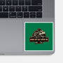 Bones Dry But Never Die-None-Glossy-Sticker-glitchygorilla