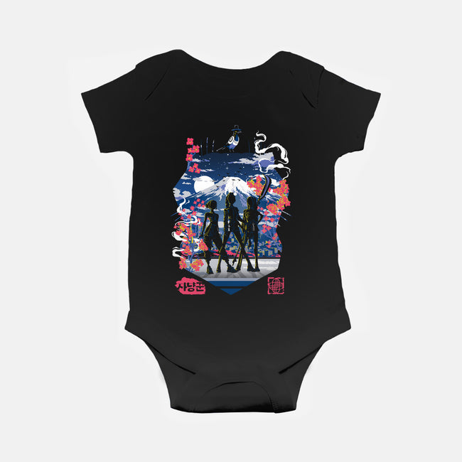 Slay The Demons-Baby-Basic-Onesie-Arinesart
