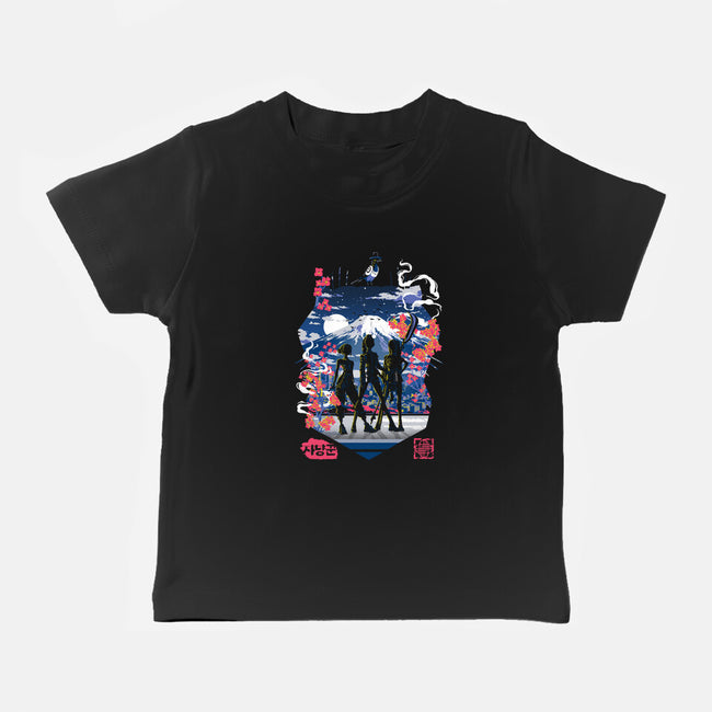 Slay The Demons-Baby-Basic-Tee-Arinesart