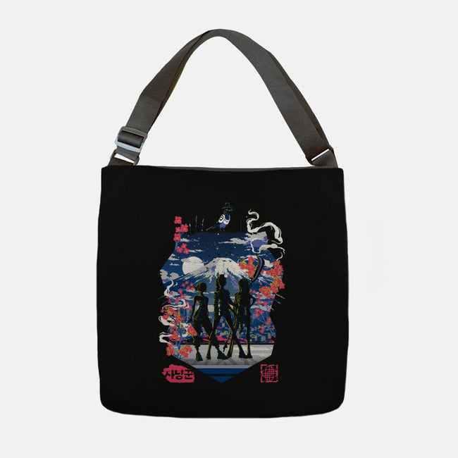 Slay The Demons-None-Adjustable Tote-Bag-Arinesart