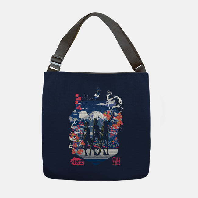 Slay The Demons-None-Adjustable Tote-Bag-Arinesart