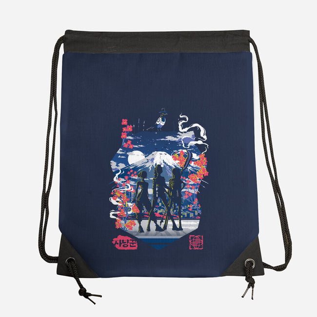 Slay The Demons-None-Drawstring-Bag-Arinesart