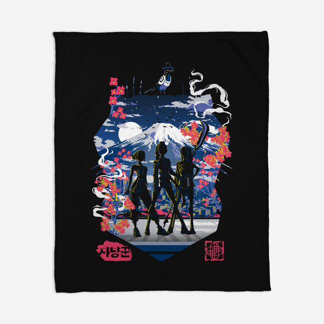 Slay The Demons-None-Fleece-Blanket-Arinesart