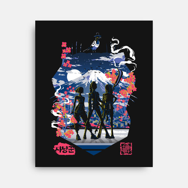 Slay The Demons-None-Stretched-Canvas-Arinesart