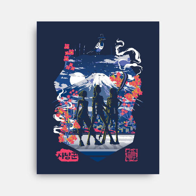 Slay The Demons-None-Stretched-Canvas-Arinesart