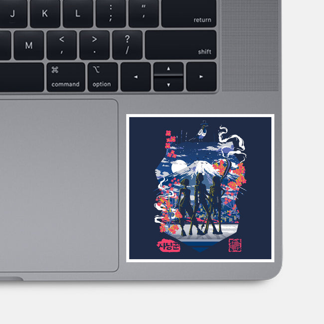 Slay The Demons-None-Glossy-Sticker-Arinesart