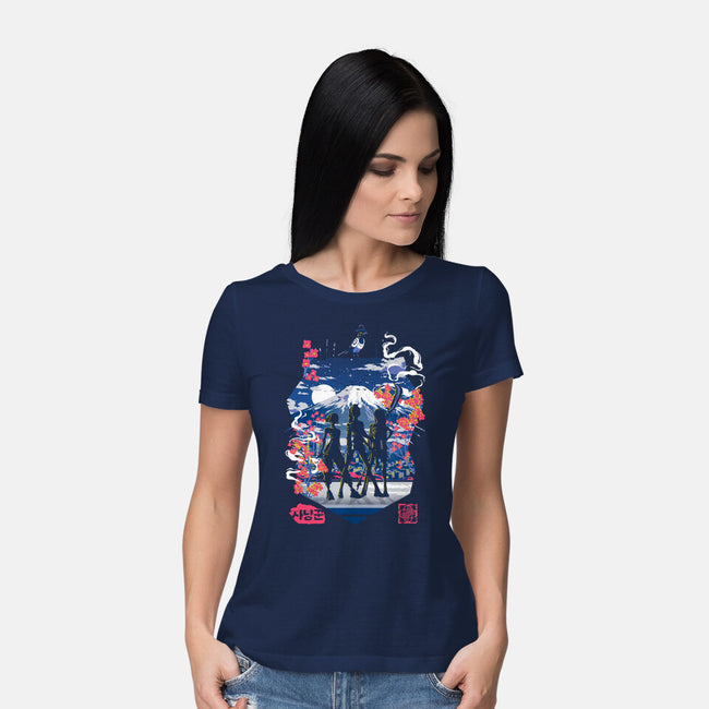 Slay The Demons-Womens-Basic-Tee-Arinesart