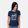Slay The Demons-Womens-Basic-Tee-Arinesart