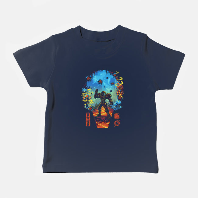 Galactic Hunter-Baby-Basic-Tee-Arinesart