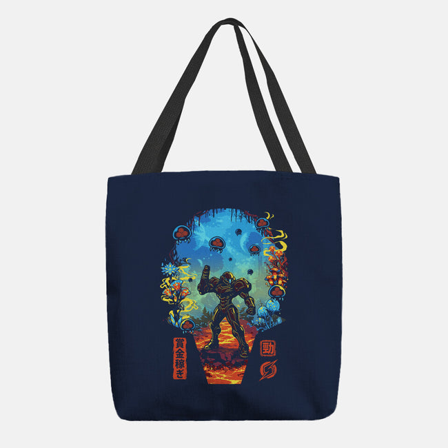 Galactic Hunter-None-Basic Tote-Bag-Arinesart
