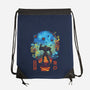 Galactic Hunter-None-Drawstring-Bag-Arinesart