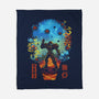 Galactic Hunter-None-Fleece-Blanket-Arinesart