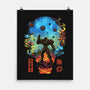 Galactic Hunter-None-Matte-Poster-Arinesart