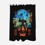 Galactic Hunter-None-Polyester-Shower Curtain-Arinesart