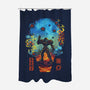 Galactic Hunter-None-Polyester-Shower Curtain-Arinesart