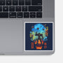 Galactic Hunter-None-Glossy-Sticker-Arinesart