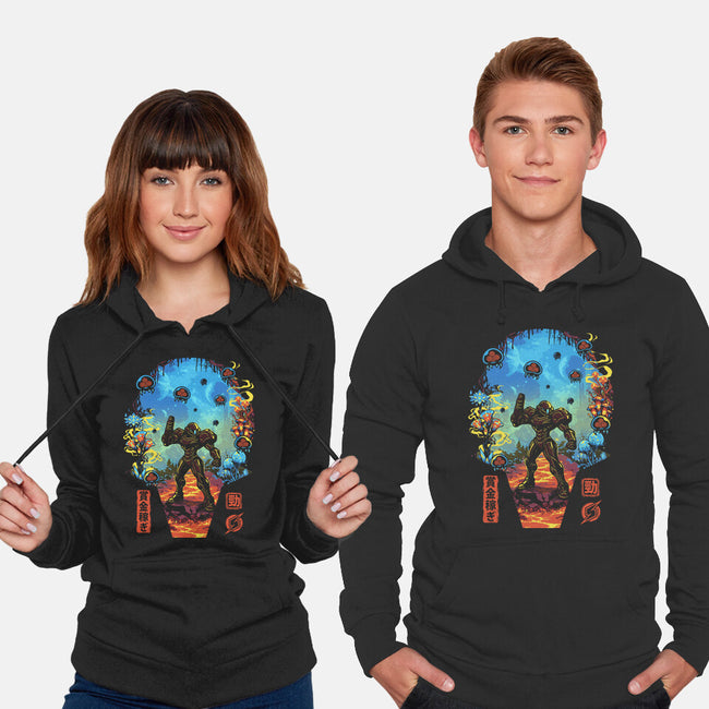 Galactic Hunter-Unisex-Pullover-Sweatshirt-Arinesart
