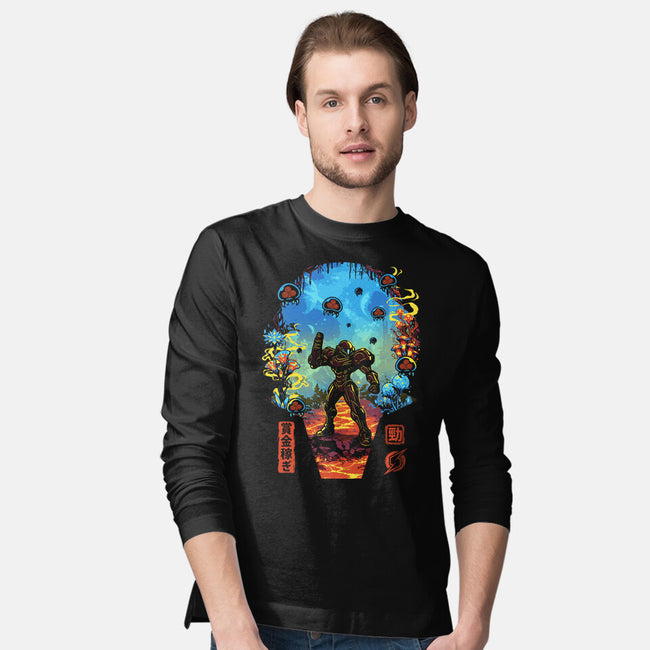Galactic Hunter-Mens-Long Sleeved-Tee-Arinesart