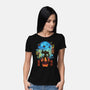 Galactic Hunter-Womens-Basic-Tee-Arinesart