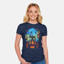 Galactic Hunter-Womens-Fitted-Tee-Arinesart
