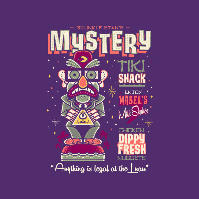 Mystery Tiki Shack-None-Fleece-Blanket-Nemons