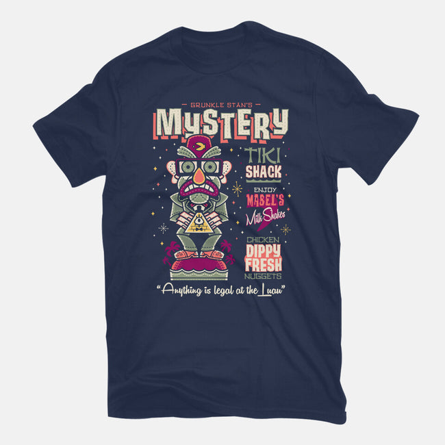 Mystery Tiki Shack-Mens-Basic-Tee-Nemons