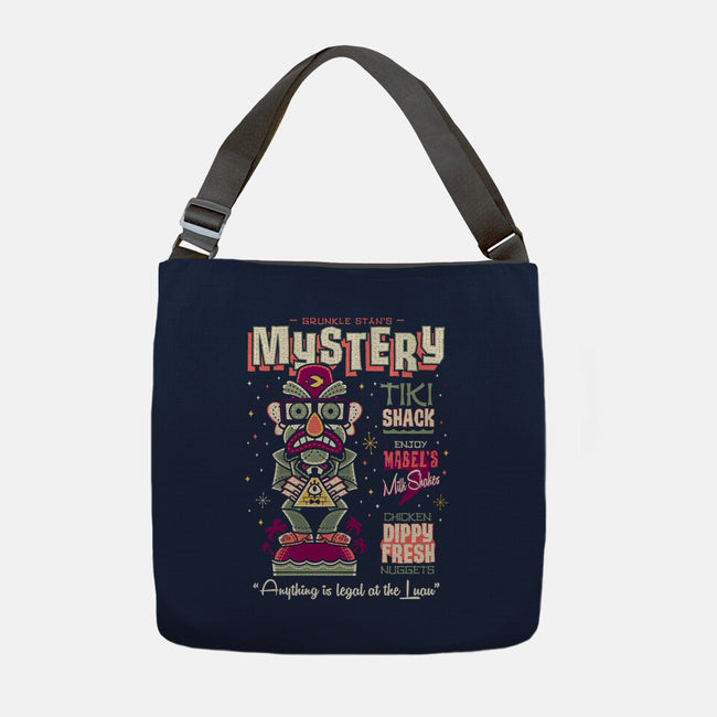 Mystery Tiki Shack-None-Adjustable Tote-Bag-Nemons