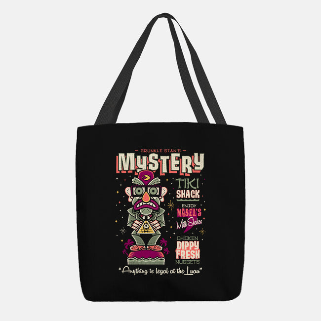 Mystery Tiki Shack-None-Basic Tote-Bag-Nemons
