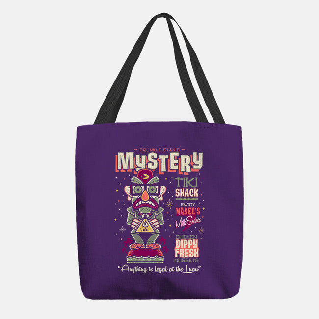 Mystery Tiki Shack-None-Basic Tote-Bag-Nemons