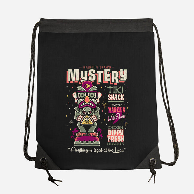 Mystery Tiki Shack-None-Drawstring-Bag-Nemons