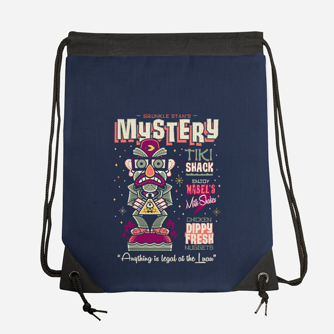 Mystery Tiki Shack-None-Drawstring-Bag-Nemons