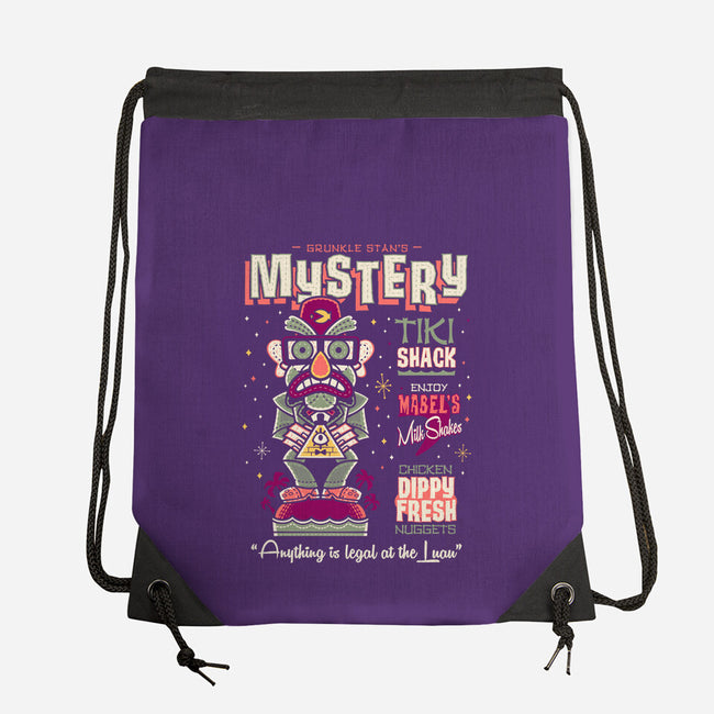 Mystery Tiki Shack-None-Drawstring-Bag-Nemons
