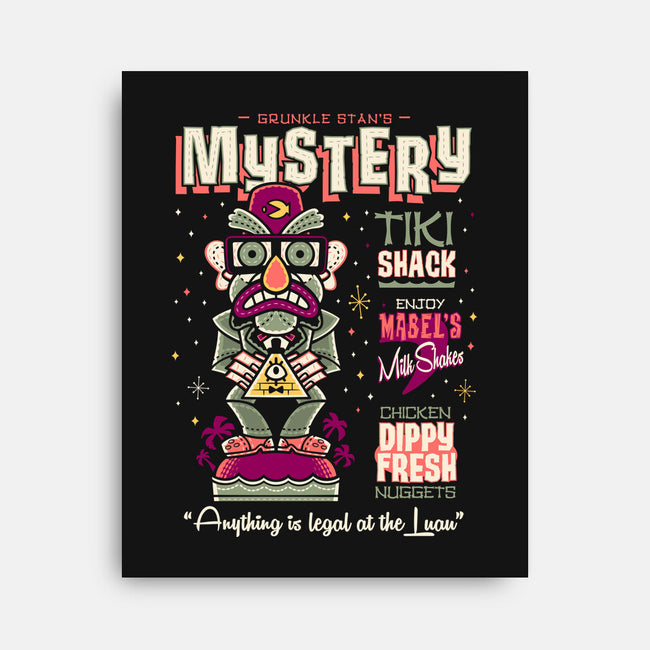 Mystery Tiki Shack-None-Stretched-Canvas-Nemons
