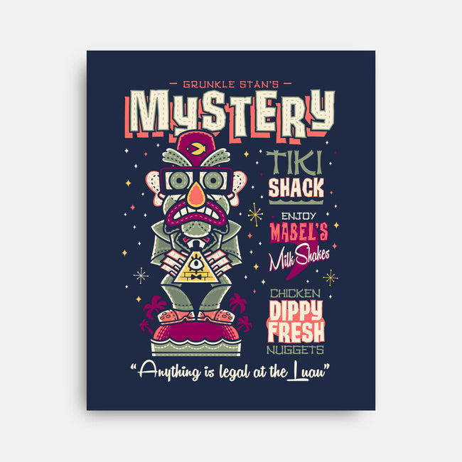 Mystery Tiki Shack-None-Stretched-Canvas-Nemons