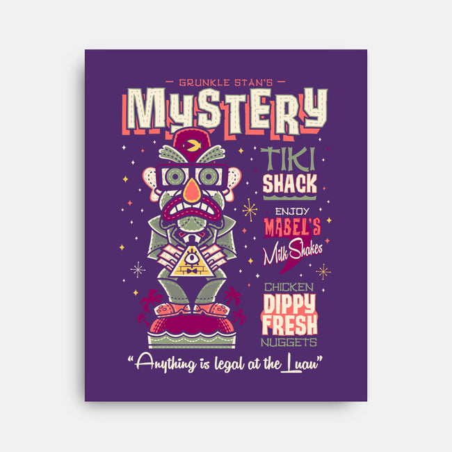 Mystery Tiki Shack-None-Stretched-Canvas-Nemons