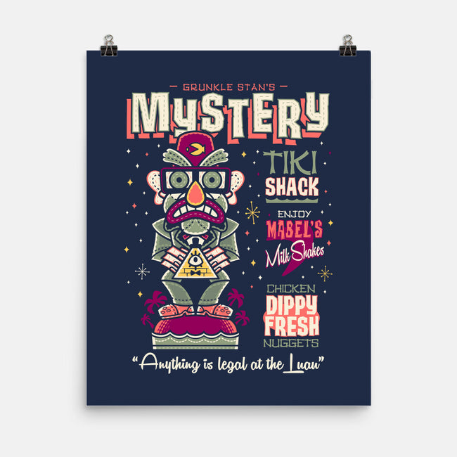 Mystery Tiki Shack-None-Matte-Poster-Nemons
