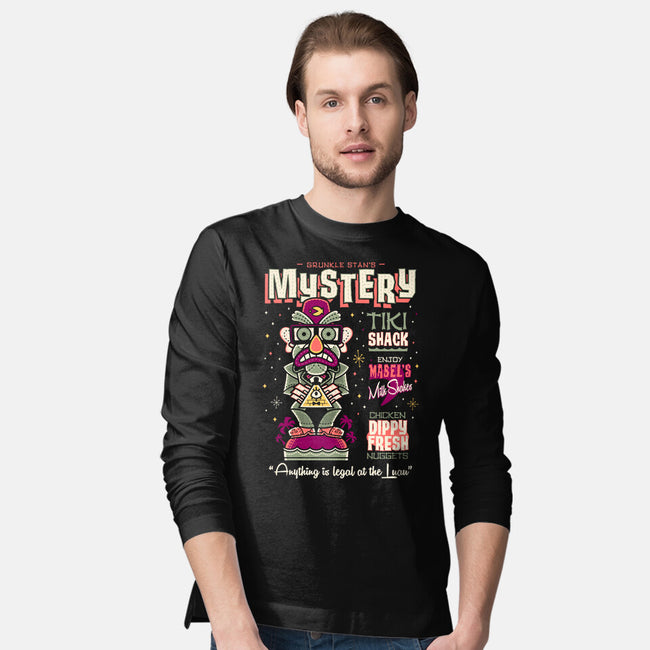 Mystery Tiki Shack-Mens-Long Sleeved-Tee-Nemons
