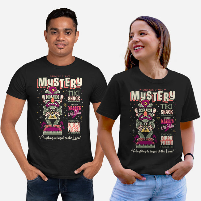 Mystery Tiki Shack-Unisex-Basic-Tee-Nemons