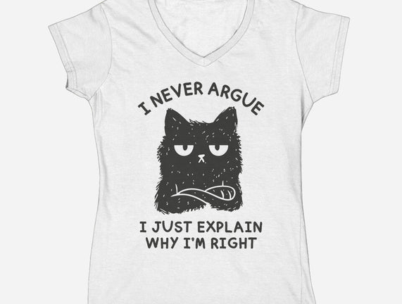 I Never Argue