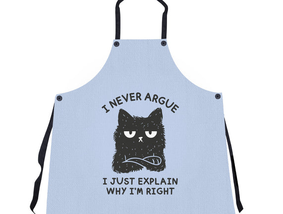 I Never Argue