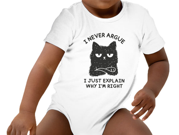 I Never Argue
