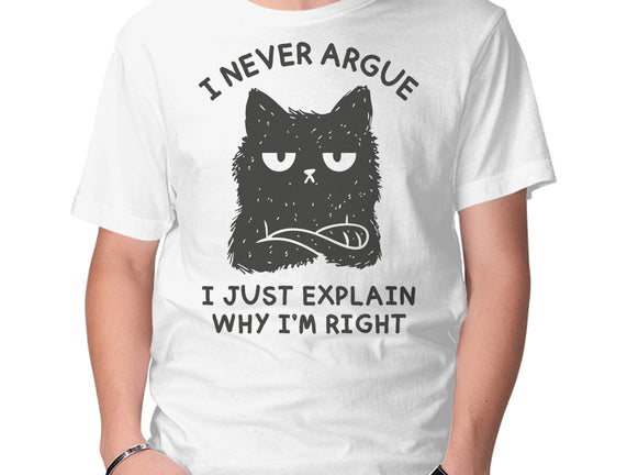 I Never Argue