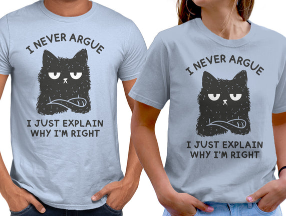 I Never Argue