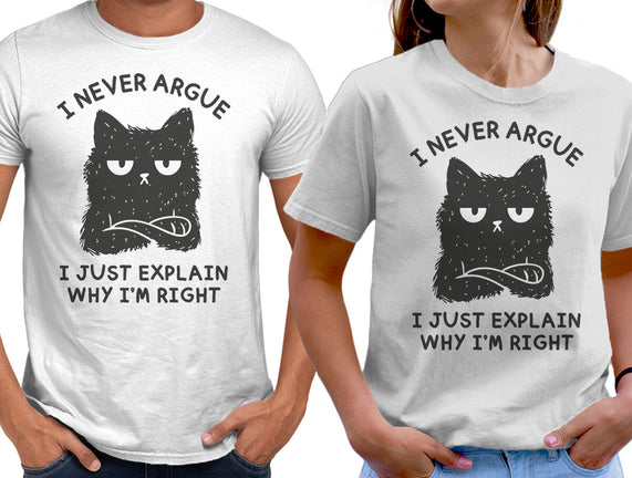 I Never Argue