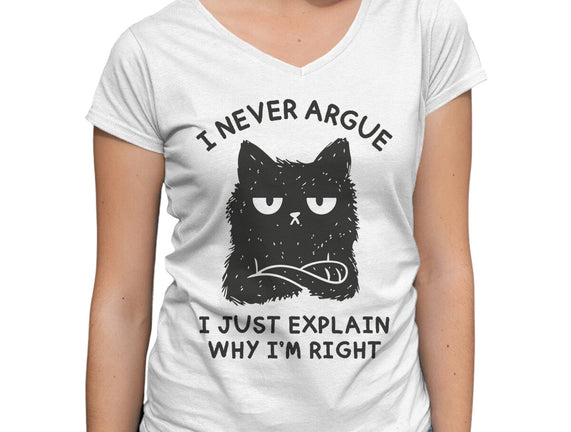 I Never Argue